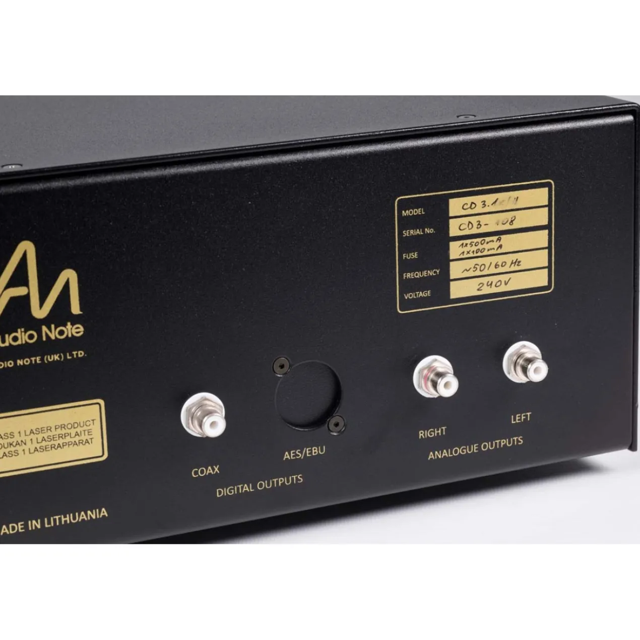 Audio Note CD3.1X MKII