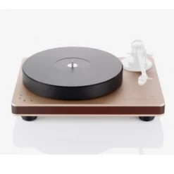 Clearaudio Performance DC Rose Gold / Dark Red Wood TT055