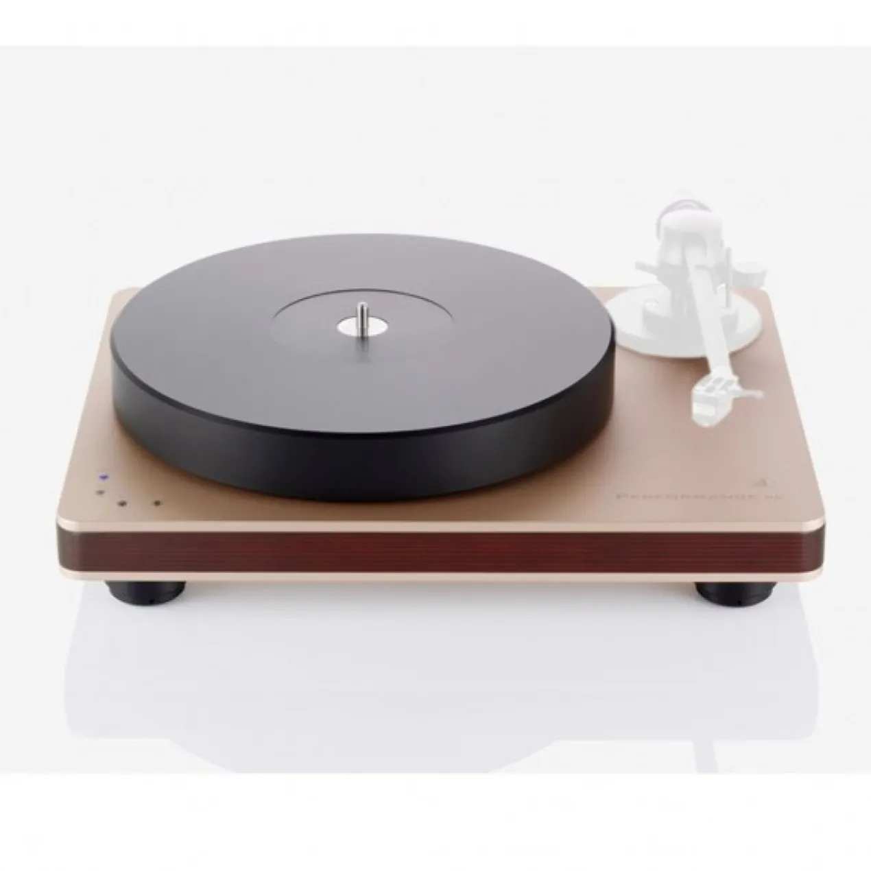 Clearaudio Performance DC Rose Gold / Dark Red Wood TT055